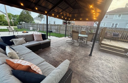 Sheboygan House | 4- Bedroom Retreat w/Sauna, Game Room, Patio & Walk to Golf, Bars & Restaurants