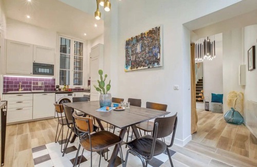 Saint-Vincent-de-Paul Apartment | 4 br duplex in 10th-Canal Saint Martin