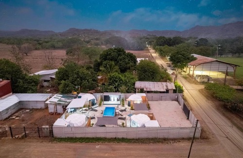 Rio Seco Cabin | 4 Charming Glamping Domes w/AC, WiFi near beautiful Guanacaste beaches w/Pool