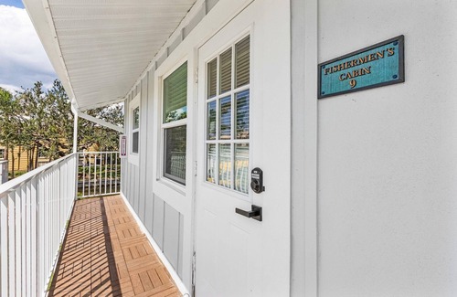 Matlacha Isles-Matlacha Shores Condo | 4 Person 1 Bedroom Condo with Waterview Balcony Fisherman Cabin - Welcome to our stunning, newly renovated one-bedroom condo room with a balcony!