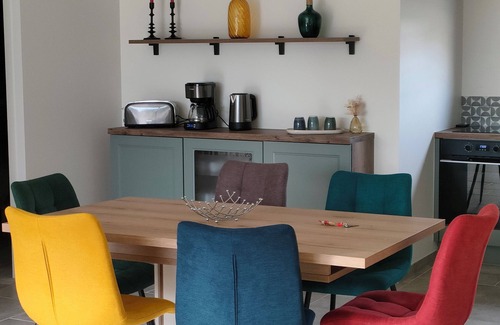 Portbail House | 400m from the beach, new house for relaxation
