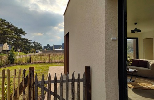 Portbail House | 400m from the beach, new house for relaxation