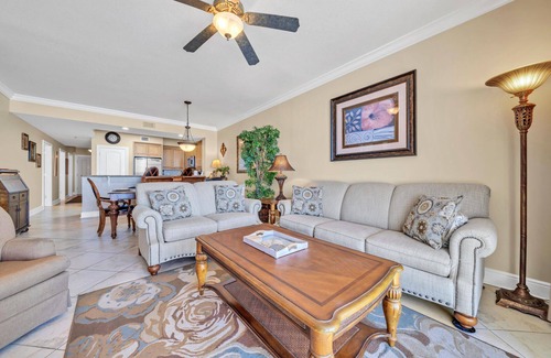 Fort Walton Beach Condo | 403 Azure: ~Free Beach Service! ~Great View! ~Luxury Resort!