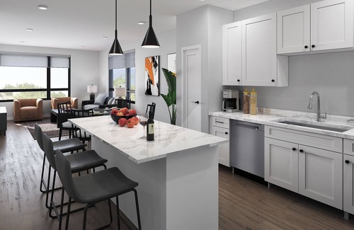 Downtown Omaha House | #406 Spacious Boutique Apt, Near UNMC, Blackstone, Midtown