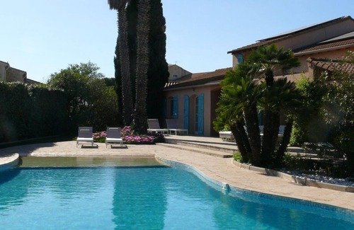 Marseillan Plage Villa | -43% Oct 25–Nov 1 🏡 Heated XXL Pool 🐾 Pets Welcome – Mediterranean Villa