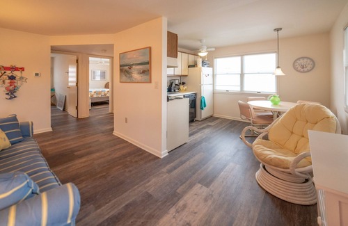 Midtown Ocean City Condo | 43rd St Oceanside w/view, family friendly, wifi, 2021 bookings by message!