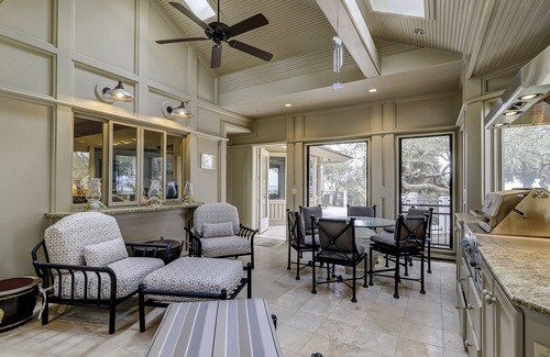 Sea Pines House | 47 S. Beach Lagoon- Oceanfront and PRIVATE w/LARGE 42ft x 24 ft pool.