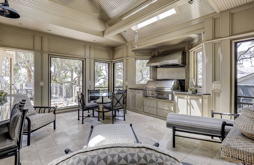 Sea Pines House | 47 S. Beach Lagoon- Oceanfront and PRIVATE w/LARGE 42ft x 24 ft pool.