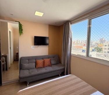 Bras Apartment | 47A Studio Aconchegante no Brás - Com Piscina