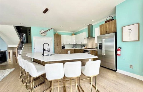 Brigantine House | 4BD, 4.5 baths, Brigantine home on Golf Course, AC and WiFi , Gorgeous Views
