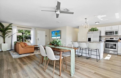 Port Saint Lucie House | 4BR, 2BA with Heated Pool, BBQ, Fire pit in Port St. Lucie