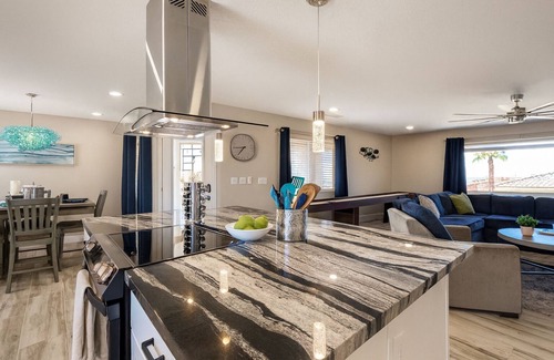Lake Havasu City Villa | 4BR Family Oasis - Game Room + Water View’s