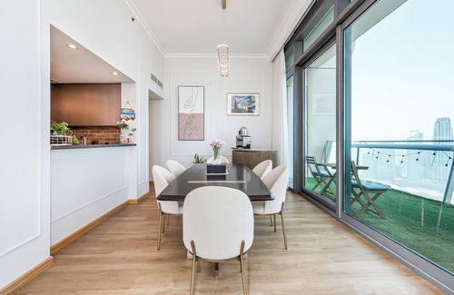 Downtown Dubai Apartment | 4BR High-Rise Burj & Fountain View