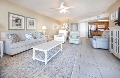 Orange Beach Condo | *4th Floor* Condo 403 at Phoenix 5 - 3BR 2BA - Comes with Parking