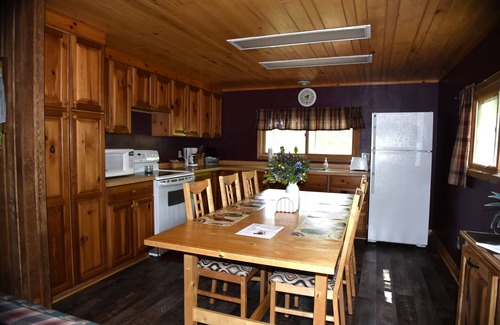 Rhinelander Cabin | 5 Bedroom, 3 bath, full fieldstone fireplace. Conro's Family Resort