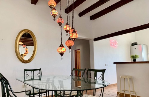 Sant Josep de sa Talaia Villa | 5 bedroom villa near Ibiza town, sea view, 4 bathrooms, pool