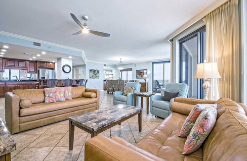 Orange Beach East Condo | 5 Bedrooms at Phoenix X 1517 Your Orange Beach Escape! Gulf Front by Prickett Properties