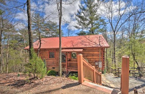 Blue Ridge House | 5 Mi to Downtown Blue Ridge Rustic Cabin with Views