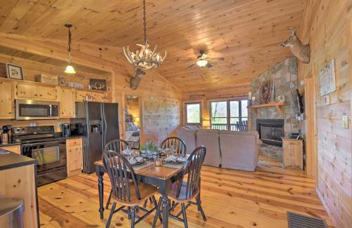 Blue Ridge House | 5 Mi to Downtown Blue Ridge Rustic Cabin with Views