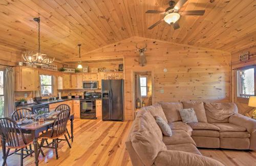 Blue Ridge House | 5 Mi to Downtown Blue Ridge Rustic Cabin with Views