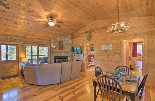 Blue Ridge House | 5 Mi to Downtown Blue Ridge Rustic Cabin with Views