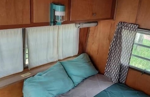 Saddlestring House | 50's Rambler RV, Rustic Mid-Century RV