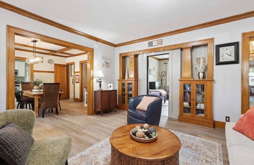 John Ball Park Apartment | 5BR/3BA Near Downtown & Medical Mile Fenced Yard