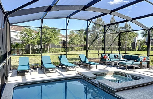 Loughman House | ✨ 5BR Disney Dream Villa | Theater, Pool & Game Loft | 20% Off Thru end 2025!
