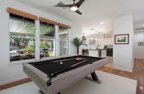 Kailua-Kona House | 5★Tropical Oasis, Heated Pool, Waterfall, Gazebo, OceanView,❤️of Kona,NEW Remodel