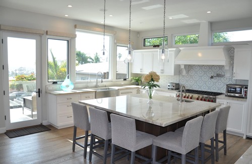 Bay Park House | 6-Bedroom Luxury Home in Mission Bay with Pool/Spa, Gym, & Panoramic Views