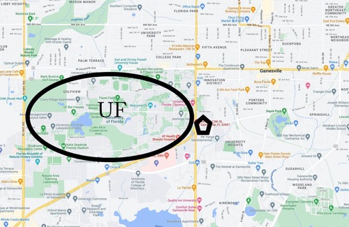 University Heights House | 6 BR House next to Sorority Row/ Shands Hospital/ UF Campus- Perfect for Groups