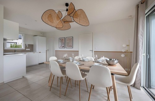 Piriac-sur-Mer Ski Chalet | 650m from the sea, modern house for 8