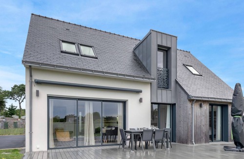 Piriac-sur-Mer Ski Chalet | 650m from the sea, modern house for 8