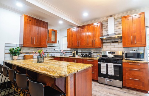 St. Marks Apartment | 6BR3BA w Parking Near T I Foosball & Family Space