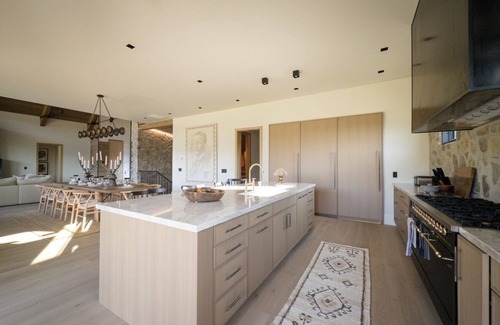 Big Sky Ski Chalet | 7-bedroom chalet with golf simulator, steam room, and hot tub