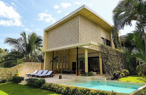 Calderitas Villa | 7B -Luxury Villa waterfront with private deck and pool.