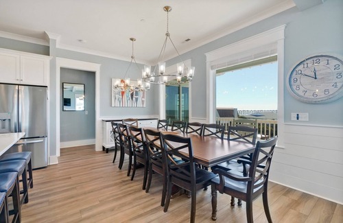 Yaupon Beach House | 7BR/6.5BAH House - Ocean Views, Event Home, Dog Friendly, Sleeps 18
