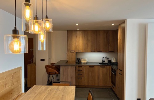Courchevel Apartment | 8-person family apartment with skis