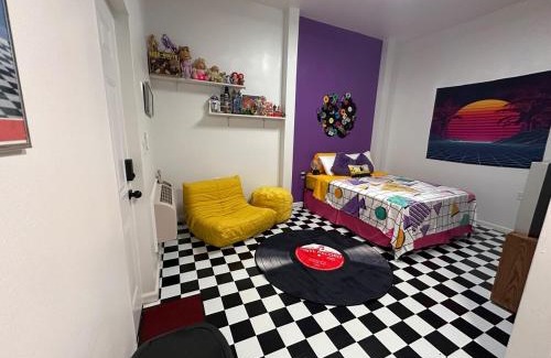 Hot Springs Apartment | 80s & 90s Apt with Mario Loft