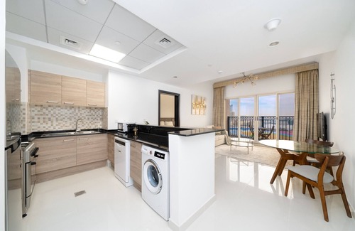 Dubai Sports City Apartment | 812 Canal Residence West Spanish | 1 Bedroom