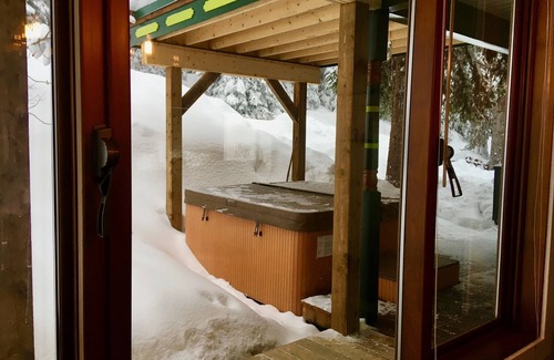 Silver Star Mountain Ski Chalet | 9-11 Person stand-alone Ski Chalet with Ski in/Ski out for Nordic and Alpine