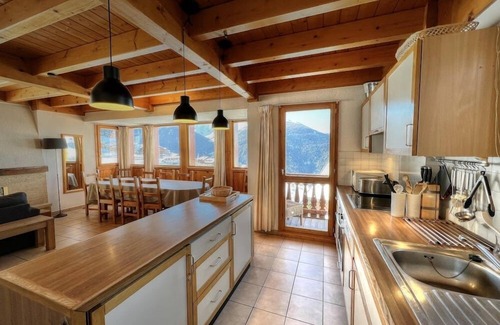 Vallandry Ski Chalet | A 10 person chalet directly on the piste with panoramic views