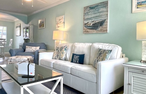 Indian Shores Resort | A Bldg.1st floor.No stairs,Pool,Intracoastal outside your door! Beach easy walk.