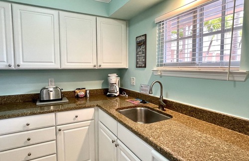 Indian Shores Resort | A Bldg.1st floor.No stairs,Pool,Intracoastal outside your door! Beach easy walk.