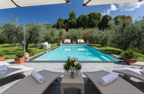 Lucca Villa | A/C Villa with Amazing Views, SPA & Private Pool