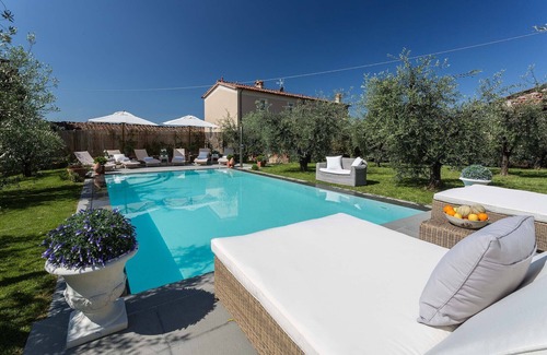 Lucca Villa | A/C Villa with Amazing Views, SPA & Private Pool
