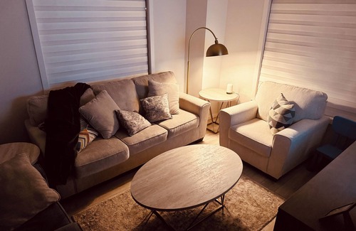 Airdrie House | A cosy room in a family house