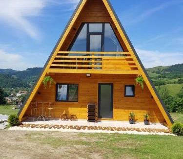 Bistra Cabin | A Frame Panoramic Apuseni