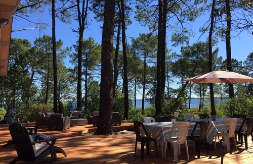 Lacanau House | A house on the water, Lacanau lake, the tip of Bernos