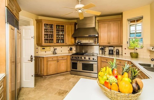 Montego Bay Villa | A luxurious beachfront villa with private beach on a calm lagoon. Montego Bay JA